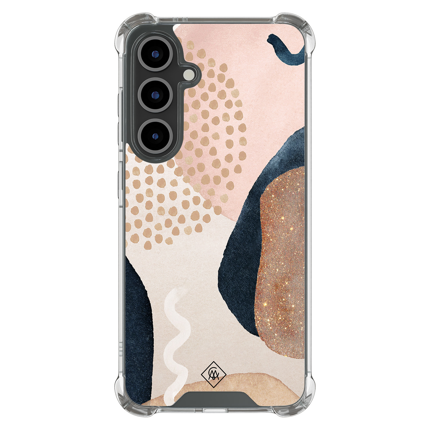 Samsung Galaxy S25 FE shockproof hoesje Abstract dots