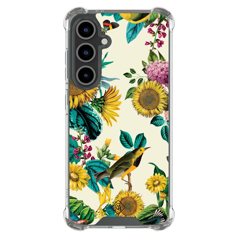 Casimoda Samsung Galaxy S25 FE shockproof hoesje - Sunflowers