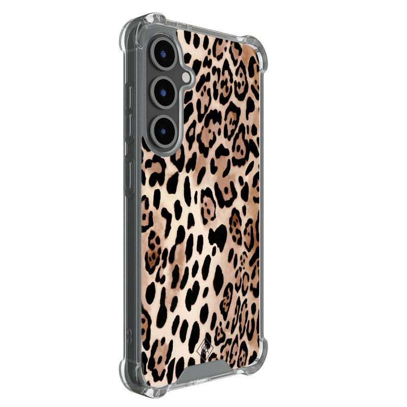 Casimoda Samsung Galaxy S25 FE shockproof hoesje - Golden wildcat