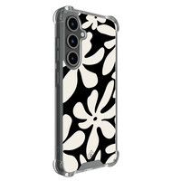 Casimoda Samsung Galaxy S25 FE shockproof hoesje - Noir bloom