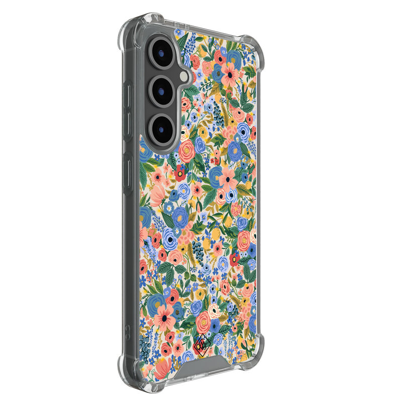 Casimoda Samsung Galaxy S25 FE shockproof hoesje - Blue gardens