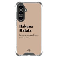 Casimoda Samsung Galaxy S25 FE shockproof hoesje - Hakuna matata