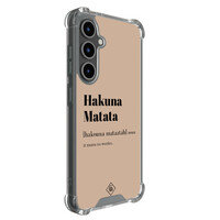 Casimoda Samsung Galaxy S25 FE shockproof hoesje - Hakuna matata