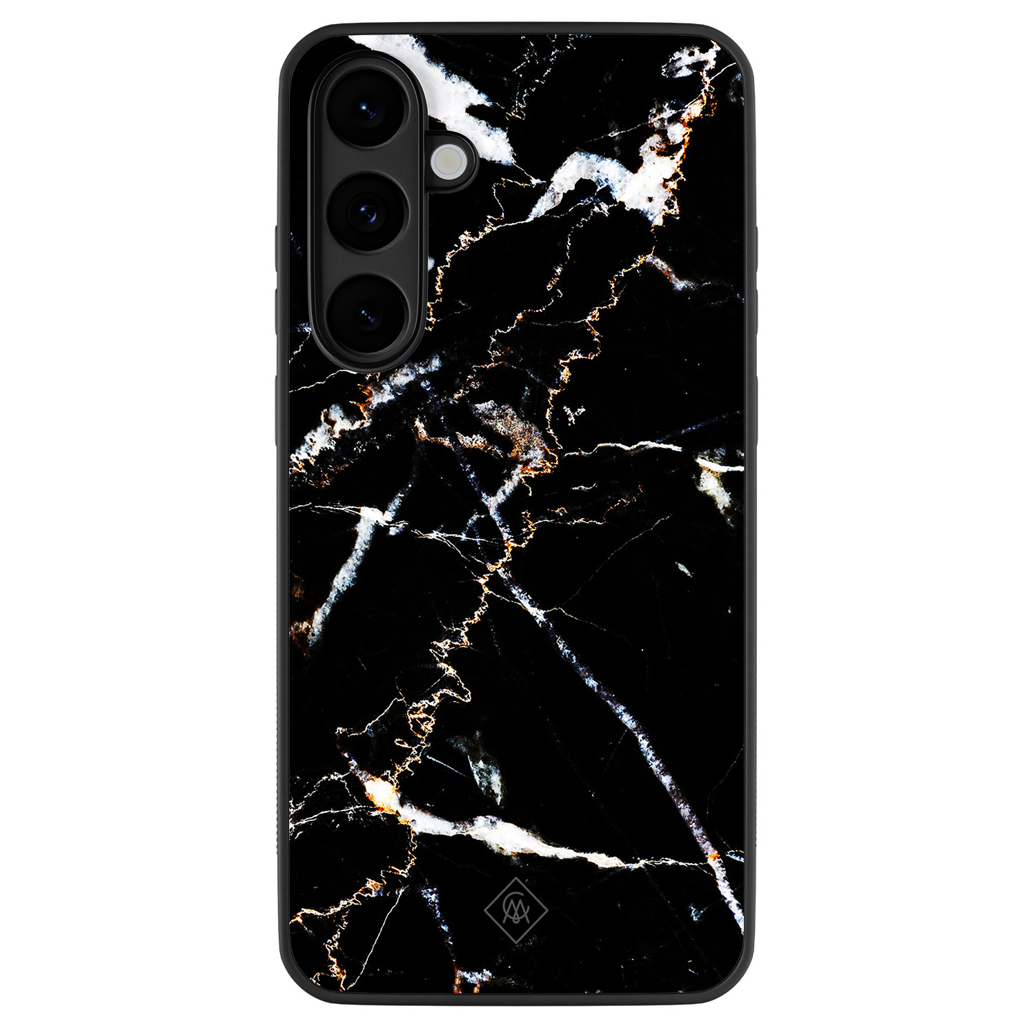 Samsung Galaxy S25 FE hoesje Marmer zwart