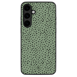 Casimoda Samsung Galaxy S25 FE hoesje - Green confetti Casimoda Samsung Galaxy S25 FE hoesje - Green confetti