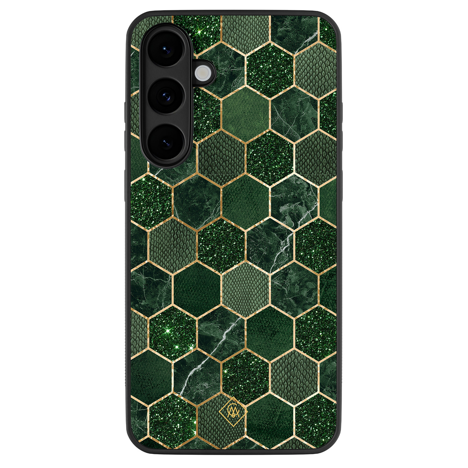 Samsung Galaxy S25 FE hoesje Kubus groen