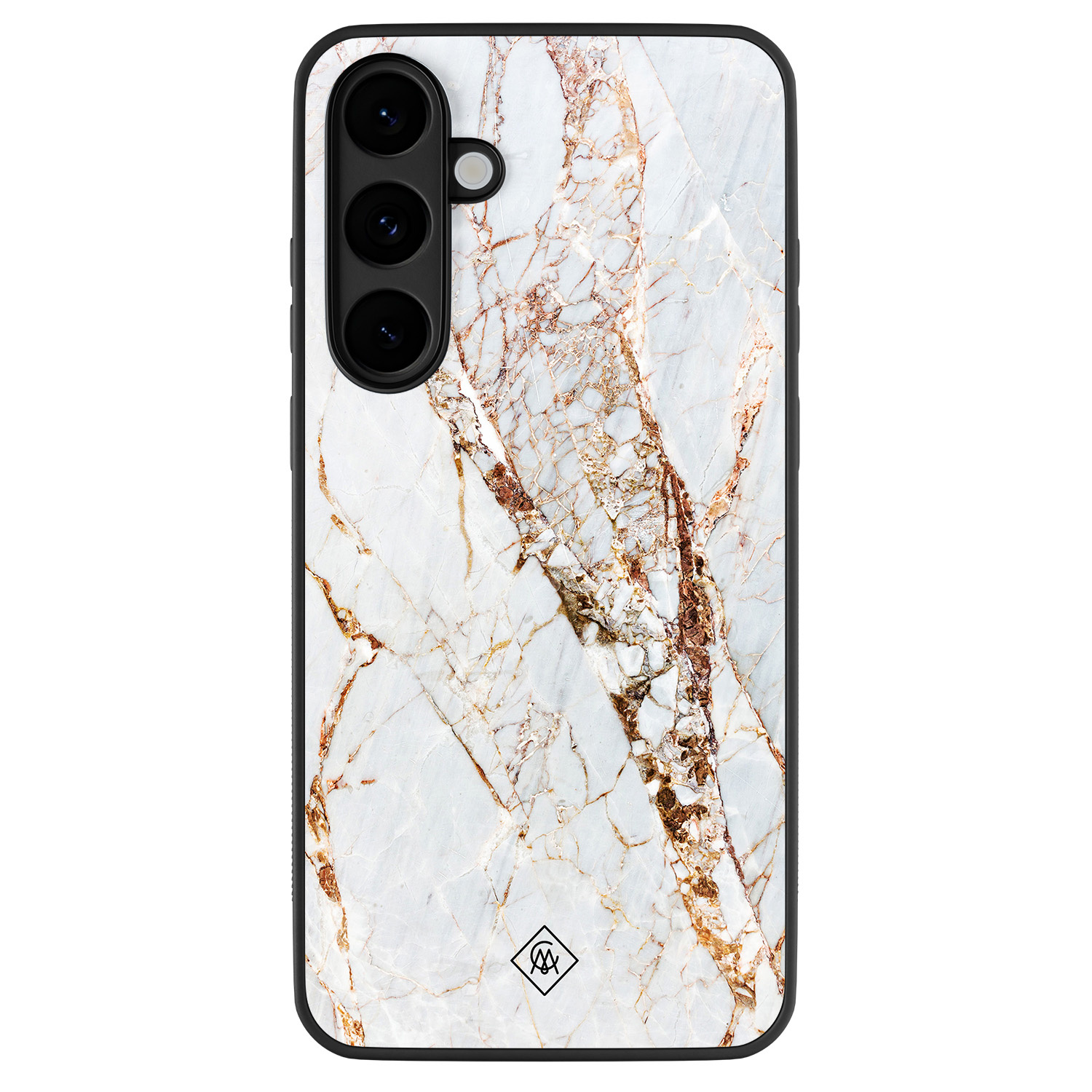 Samsung Galaxy S25 FE hoesje Marmer goud