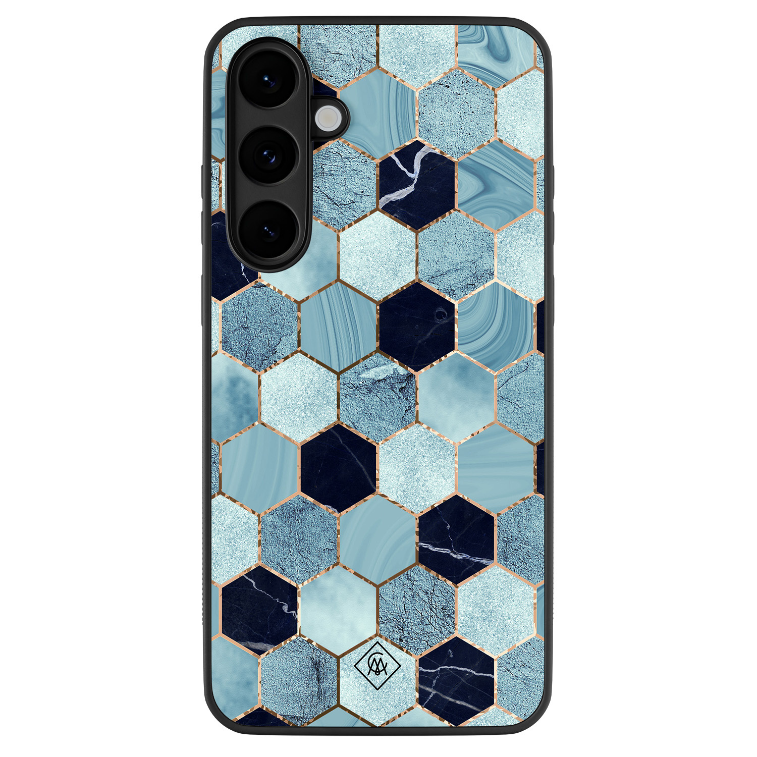 Samsung Galaxy S25 FE hoesje Blue cubes