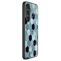 Casimoda Samsung Galaxy S25 FE hoesje - Blue cubes