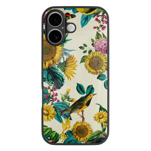 Casimoda iPhone 17 glazen hardcase - Sunflowers