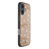 Casimoda iPhone 17 glazen hardcase - Sweet daisies