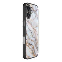 Casimoda iPhone 17 glazen hardcase - Marble dream