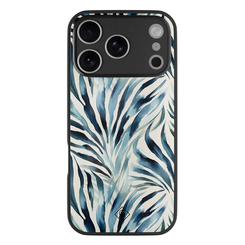 Casimoda iPhone 17 Pro glazen hardcase - Japandi waves
