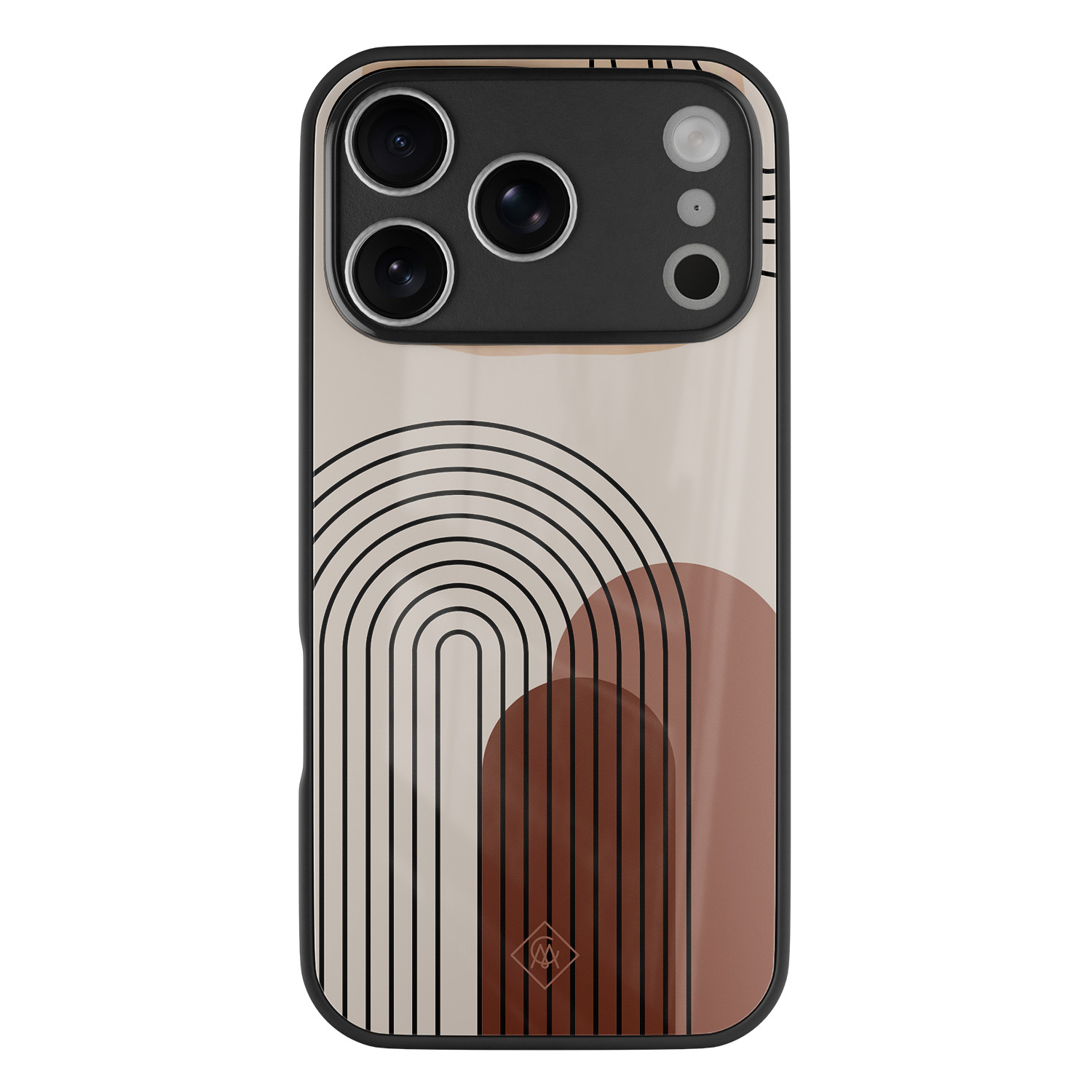 iPhone 17 Pro glazen hardcase Warm curves