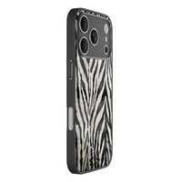 Casimoda iPhone 17 Pro glazen hardcase - Zebra