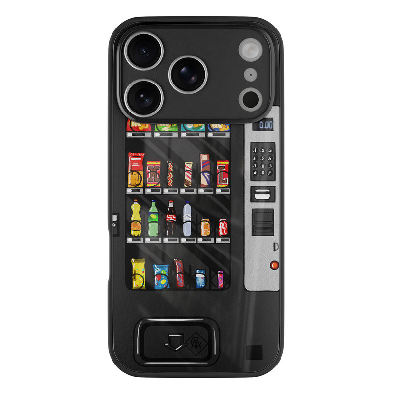 Casimoda iPhone 17 Pro glazen hardcase - Snoepautomaat