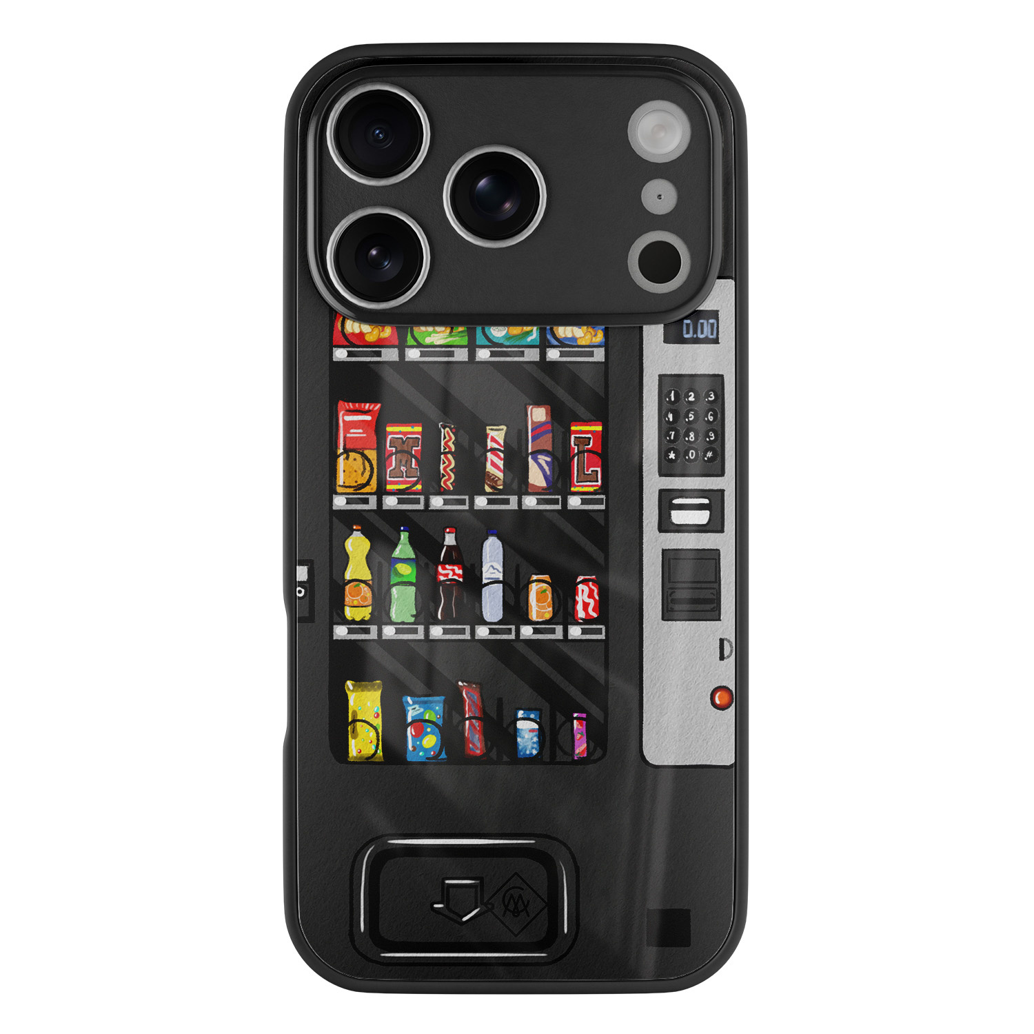 iPhone 17 Pro glazen hardcase Snoepautomaat