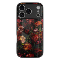 Casimoda iPhone 17 Pro glazen hardcase - Floral garden