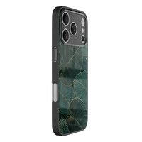 Casimoda iPhone 17 Pro Max glazen hardcase - Monstera leaves