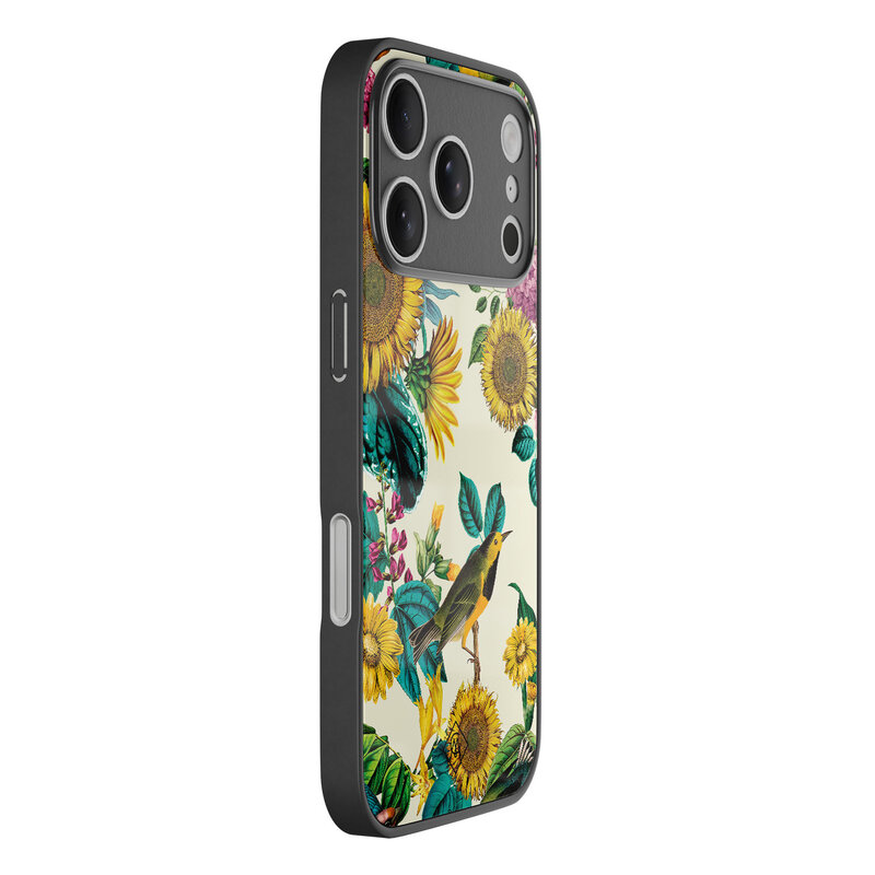 Casimoda iPhone 17 Pro Max glazen hardcase - Sunflowers