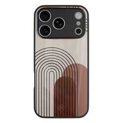 Casimoda iPhone 17 Pro Max glazen hardcase - Warm curves