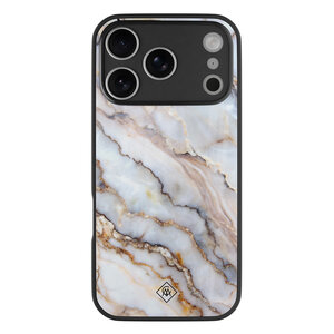 Casimoda iPhone 17 Pro Max glazen hardcase - Marble dream