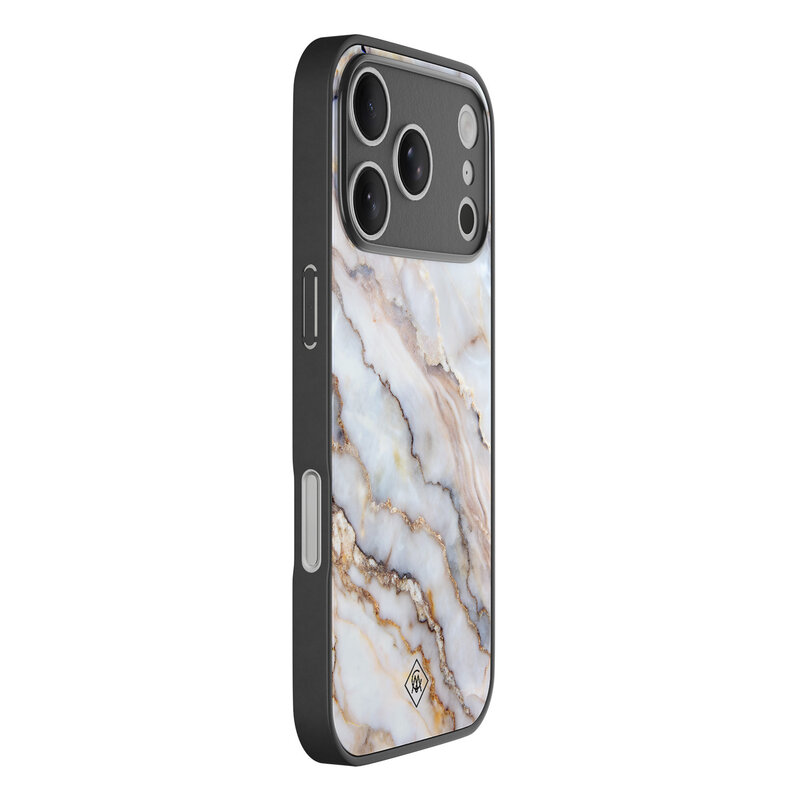 Casimoda iPhone 17 Pro Max glazen hardcase - Marble dream