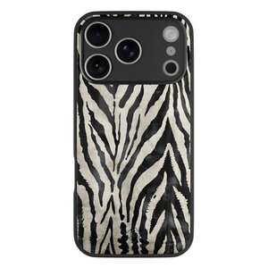 Casimoda iPhone 17 Pro Max glazen hardcase - Zebra