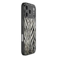 Casimoda iPhone 17 Pro Max glazen hardcase - Zebra