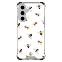 Casimoda Samsung Galaxy A54 shockproof hoesje - Bee happy