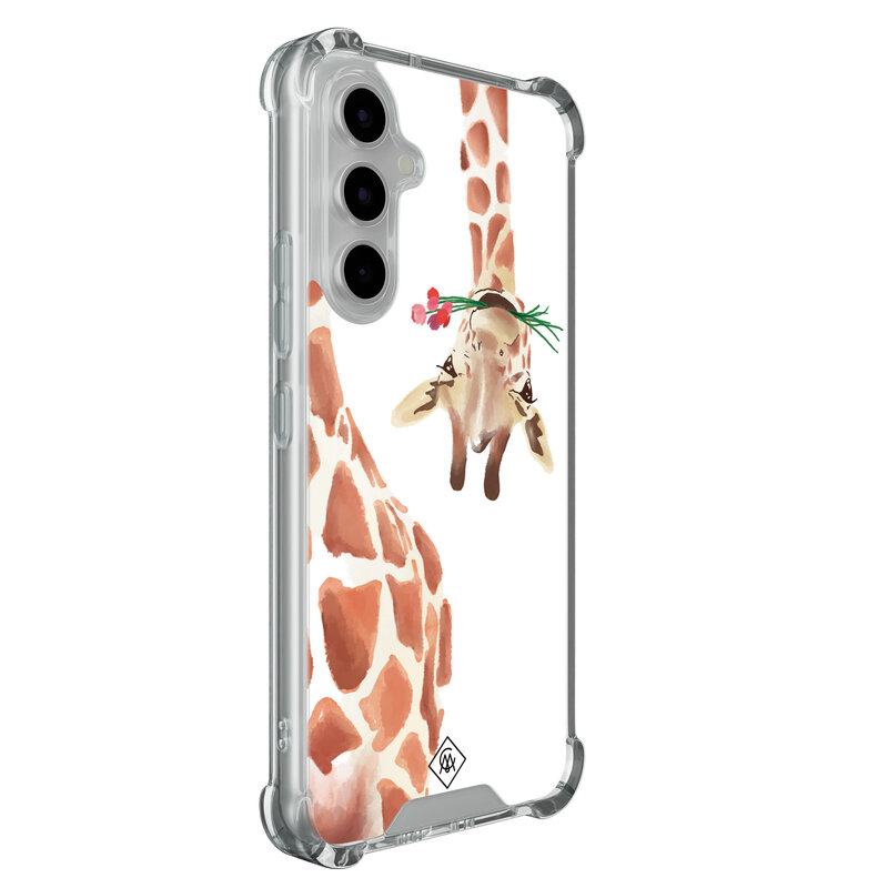 Casimoda Samsung Galaxy A54 shockproof hoesje - Giraffe
