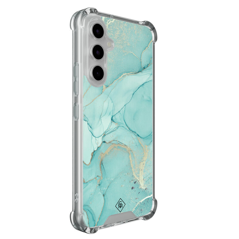 Casimoda Samsung Galaxy A54 shockproof hoesje - Touch of mint