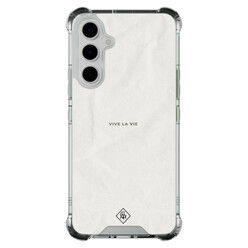 Casimoda Samsung Galaxy A54 shockproof hoesje - Vive la vie