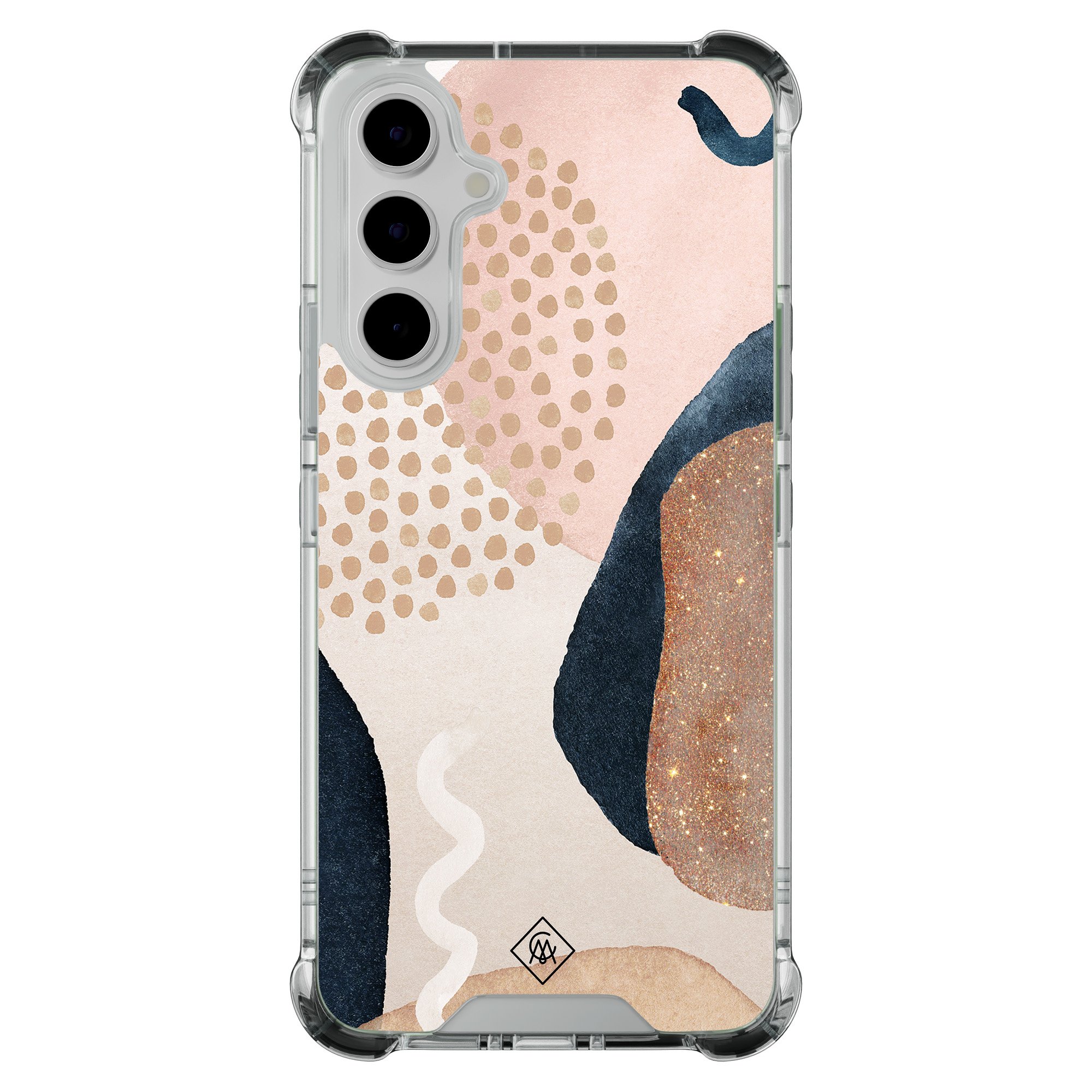 Samsung Galaxy A54 shockproof hoesje Abstract dots