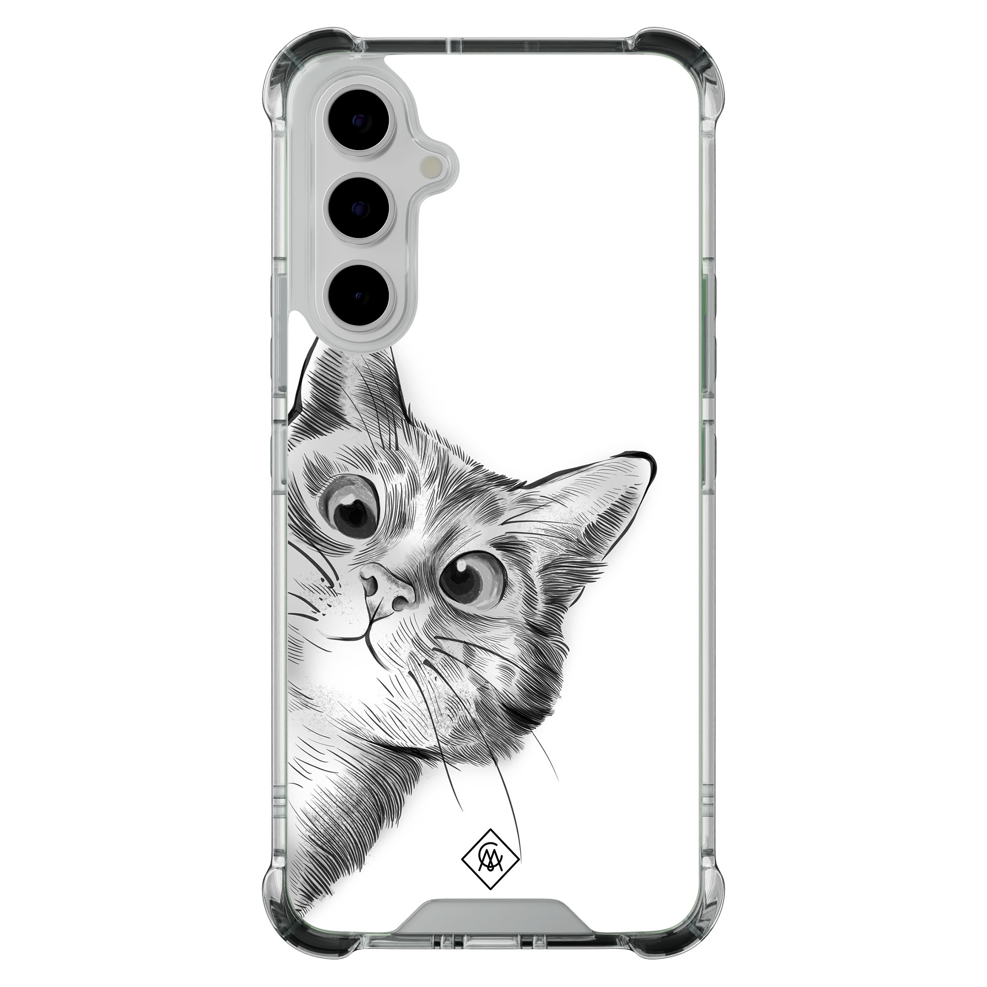 Samsung Galaxy A54 shockproof hoesje Kat kiekeboe