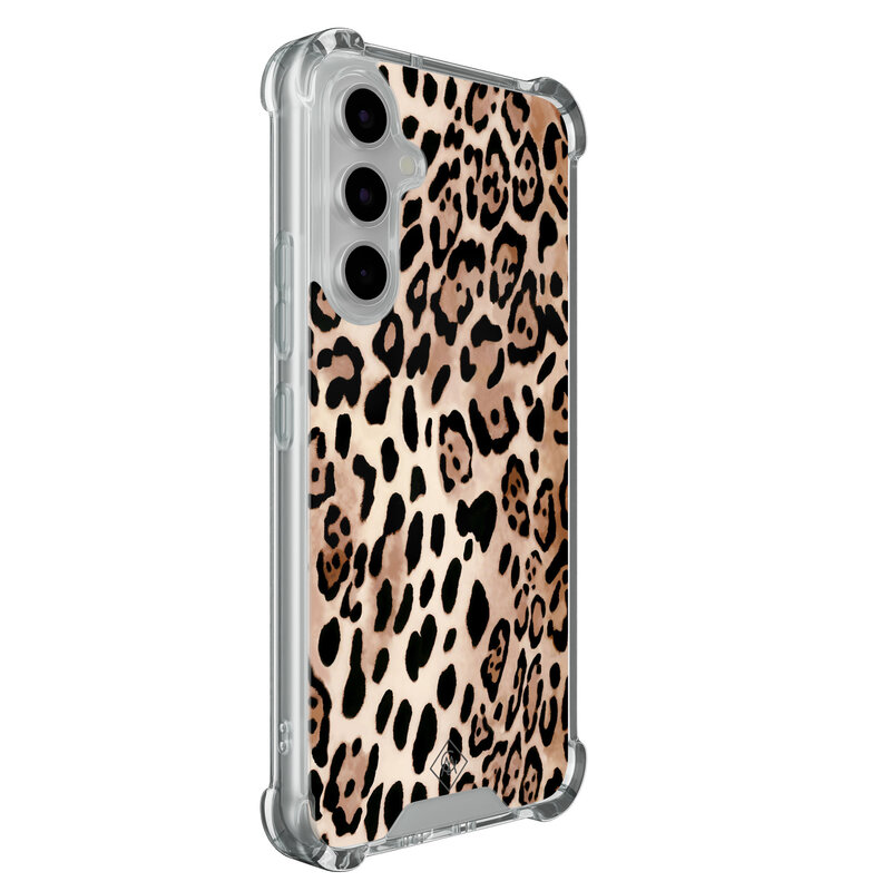 Casimoda Samsung Galaxy A54 shockproof hoesje - Golden wildcat