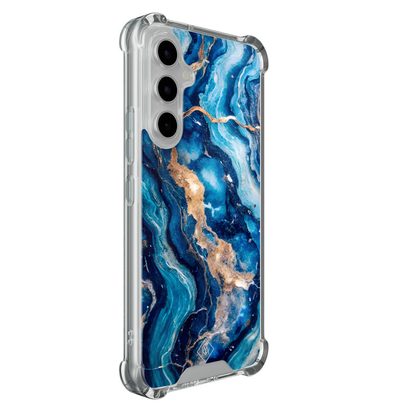 Casimoda Samsung Galaxy A54 shockproof hoesje - Ocean marble