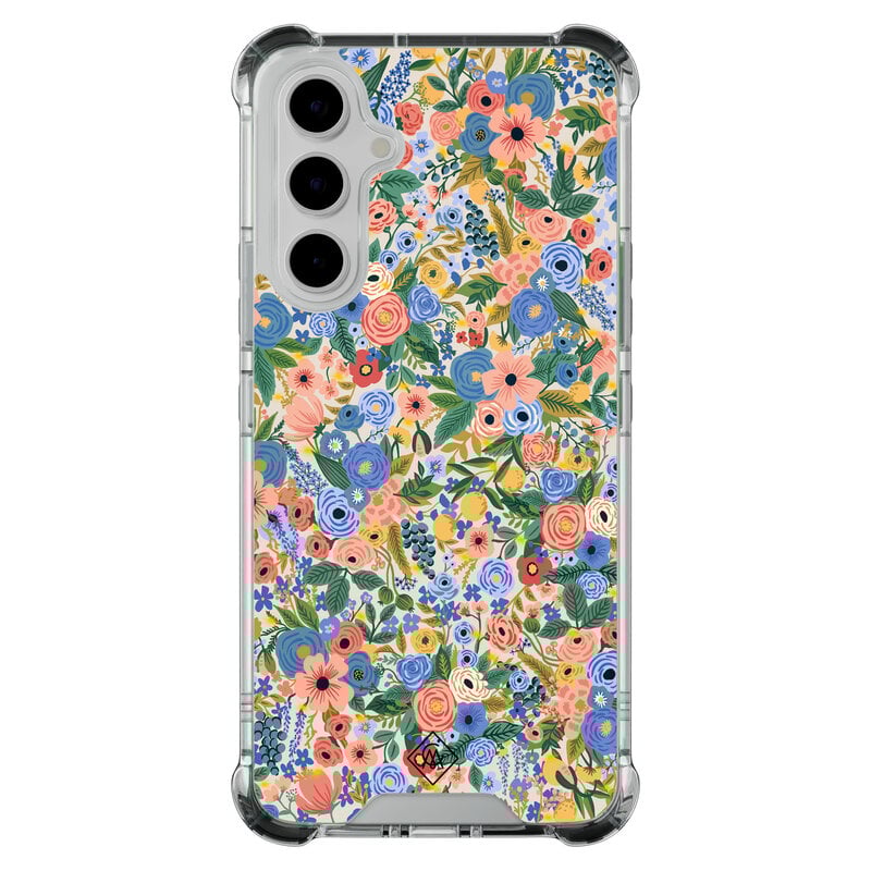 Casimoda Samsung Galaxy A54 shockproof hoesje - Blue gardens