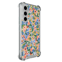 Casimoda Samsung Galaxy A54 shockproof hoesje - Blue gardens