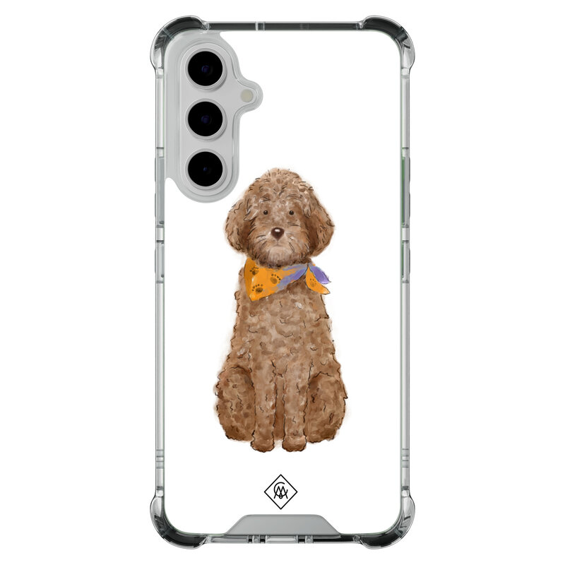 Casimoda Samsung Galaxy A54 shockproof hoesje - Labradoodle