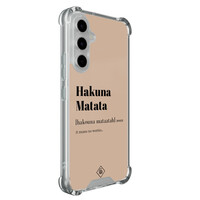 Casimoda Samsung Galaxy A54 shockproof hoesje - Hakuna matata