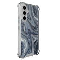 Casimoda Samsung Galaxy A54 shockproof hoesje - Midnight marble