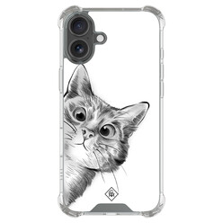 Casimoda iPhone 17 shockproof hoesje - Kat kiekeboe