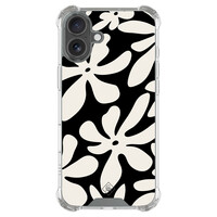 Casimoda iPhone 17 shockproof hoesje - Noir bloom