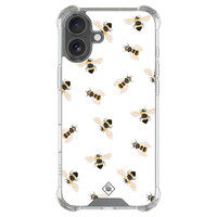 Casimoda iPhone 17 shockproof hoesje - Bee happy