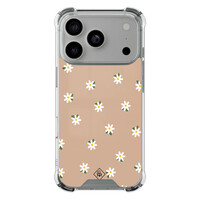 Casimoda iPhone 17 Pro shockproof hoesje - Sweet daisies