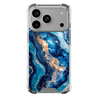 Casimoda iPhone 17 Pro shockproof hoesje - Ocean marble