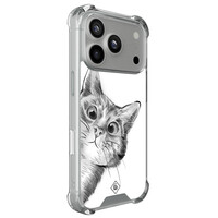 Casimoda iPhone 17 Pro shockproof hoesje - Kat kiekeboe