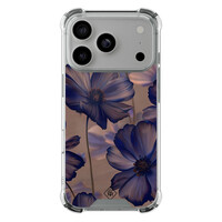 Casimoda iPhone 17 Pro shockproof hoesje - Twilight petals