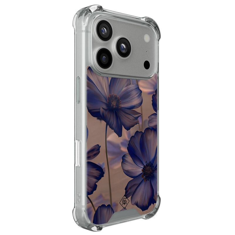 Casimoda iPhone 17 Pro shockproof hoesje - Twilight petals